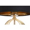 Mauro Ferretti Circly lámpara de mesa E27 Ø 20x58,5 cm oro negro