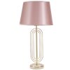 Mauro Ferretti lámpara de mesa Krista E27 Ø 33x64 cm oro rosa