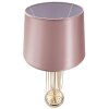 Mauro Ferretti lámpara de mesa Krista E27 Ø 33x64 cm oro rosa