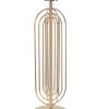 Mauro Ferretti lámpara de mesa Krista E27 Ø 33x64 cm oro rosa