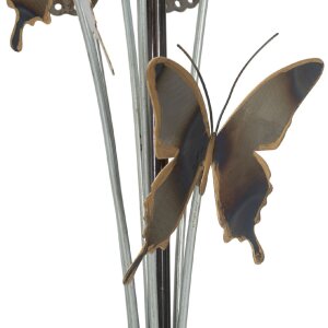 Mauro Ferretti lámpara de mesa mariposas E27 Ø 32x47 cm multicolor