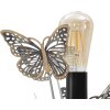 Mauro Ferretti lámpara de mesa mariposas E27 Ø 32x47 cm multicolor