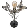 Mauro Ferretti lámpara de mesa mariposas E27 Ø 32x47 cm multicolor