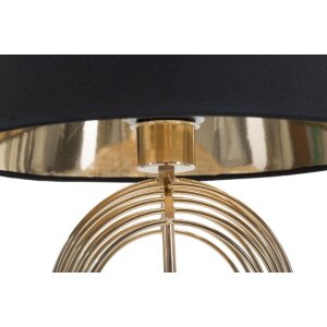 Mauro Ferretti lámpara de mesa Maxt E27 Ø 32,5x53,5 cm oro negro
