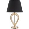 Mauro Ferretti lámpara de mesa Maxt E27 Ø 32,5x53,5 cm oro negro