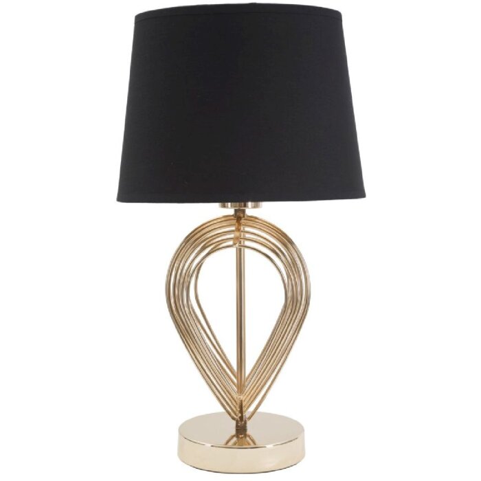 Mauro Ferretti lámpara de mesa Maxt E27 Ø 24x44 cm oro negro