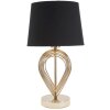 Mauro Ferretti lámpara de mesa Maxt E27 Ø 24x44 cm oro negro