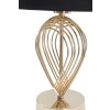 Mauro Ferretti lámpara de mesa Maxt E27 Ø 24x44 cm oro negro
