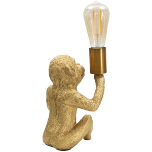 Mauro Ferretti lámpara de mesa mono E27 17x14.5x25 cm oro
