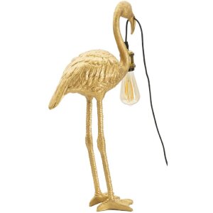 Mauro Ferretti lámpara de mesa Flamingo E27 37x19x59 cm oro