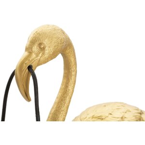 Mauro Ferretti lámpara de mesa Flamingo E27 37x19x59 cm oro