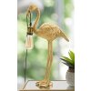 Mauro Ferretti lámpara de mesa Flamingo E27 37x19x59 cm oro