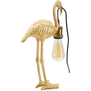 Mauro Ferretti lámpara de mesa Flamingo E27 13x11.5x39.5 cm oro
