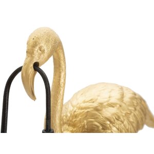 Mauro Ferretti lámpara de mesa Flamingo E27 13x11.5x39.5 cm oro