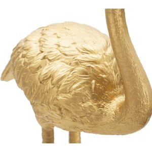 Mauro Ferretti lámpara de mesa Flamingo E27 13x11.5x39.5 cm oro