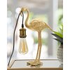 Mauro Ferretti lámpara de mesa Flamingo E27 13x11.5x39.5 cm oro