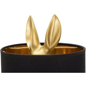 Mauro Ferretti lámpara de mesa conejo E27 Ø 20x43 cm oro negro