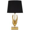Mauro Ferretti lámpara de mesa ala E27 Ø 25x45 cm oro negro