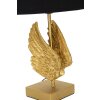 Mauro Ferretti lámpara de mesa ala E27 Ø 25x45 cm oro negro