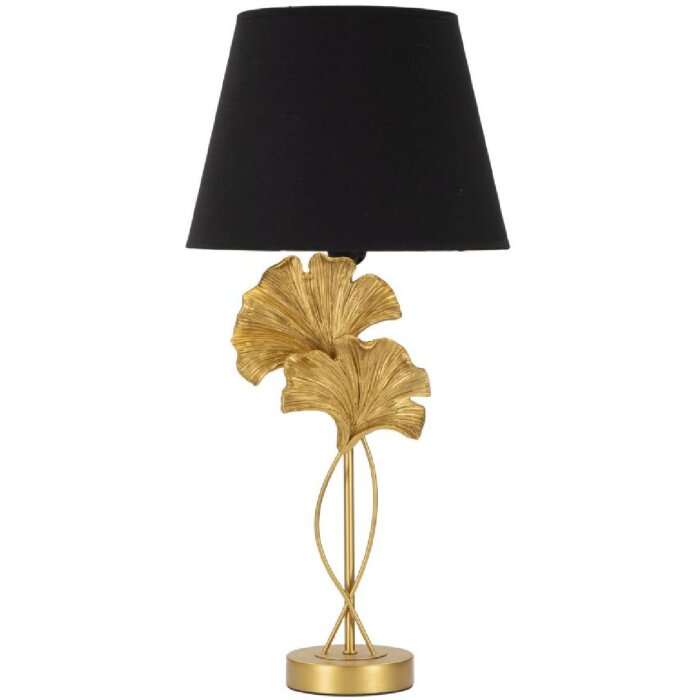 Mauro Ferretti lámpara de mesa flujo E27 Ø 30x63 cm oro negro