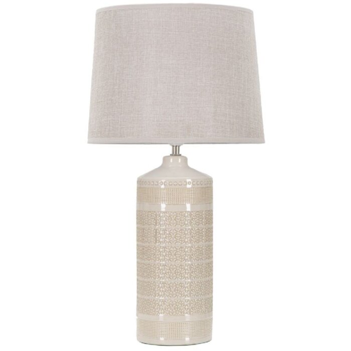 Mauro Ferretti lámpara de mesa Schaubilder E27 Ø 30x55 cm crema