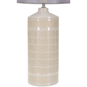 Mauro Ferretti lámpara de mesa Schaubilder E27 Ø 30x55 cm crema