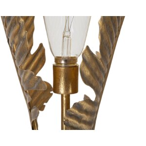 Mauro Ferretti lámpara de mesa palmera E27 Ø 26x65 cm oro