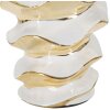 Mauro Ferretti lámpara de mesa Glam-Weltraum E27 Ø 33x53 cm oro blanco