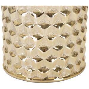 Mauro Ferretti lámpara de mesa Glam Gold E27 Ø 30x47,5 cm blanco oro