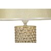 Mauro Ferretti lámpara de mesa Glam Gold E27 Ø 30x47,5 cm blanco oro