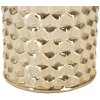 Mauro Ferretti lámpara de mesa Glam Gold E27 Ø 30x47,5 cm blanco oro