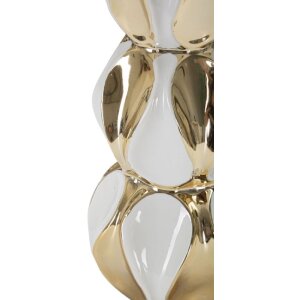 Mauro Ferretti lámpara de mesa Glam Balls E27 Ø 28x46 cm oro blanco