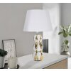 Mauro Ferretti lámpara de mesa Glam Balls E27 Ø 28x46 cm oro blanco