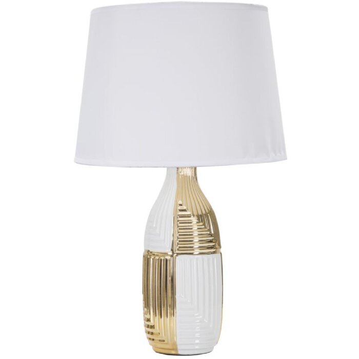 Mauro Ferretti lámpara de mesa Glam Line E27 Ø 33x54 cm oro blanco