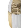 Mauro Ferretti lámpara de mesa Glam Line E27 Ø 33x54 cm oro blanco