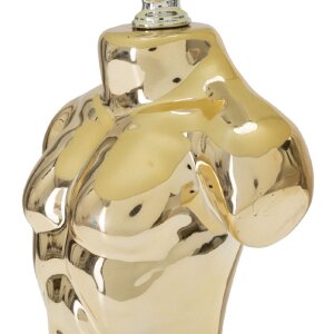 Mauro Ferretti lámpara de mesa Glam man E27 25x42,5 cm oro