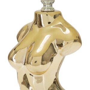 Mauro Ferretti lámpara de mesa Glam Frau E27 Ø 25x39,5 cm oro
