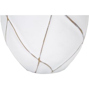 Mauro Ferretti lámpara de mesa líneas E27 Ø 35x60 cm blanco lavado