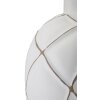 Mauro Ferretti lámpara de mesa líneas E27 Ø 35x60 cm blanco lavado