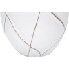 Mauro Ferretti lámpara de mesa líneas E27 Ø 35x60 cm blanco lavado