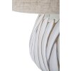 Mauro Ferretti lámpara de mesa Honduras E27 Ø 35x48 cm blanco lavado