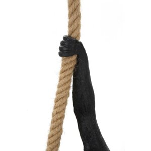 Mauro Ferretti lámpara de techo mono E27 Ø 27x32x60 cm negro marrón
