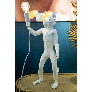 Mauro Ferretti lámpara de mesa mono E27 Ø 26x34x55 cm blanco