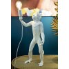 Mauro Ferretti lámpara de mesa mono E27 Ø 26x34x55 cm blanco