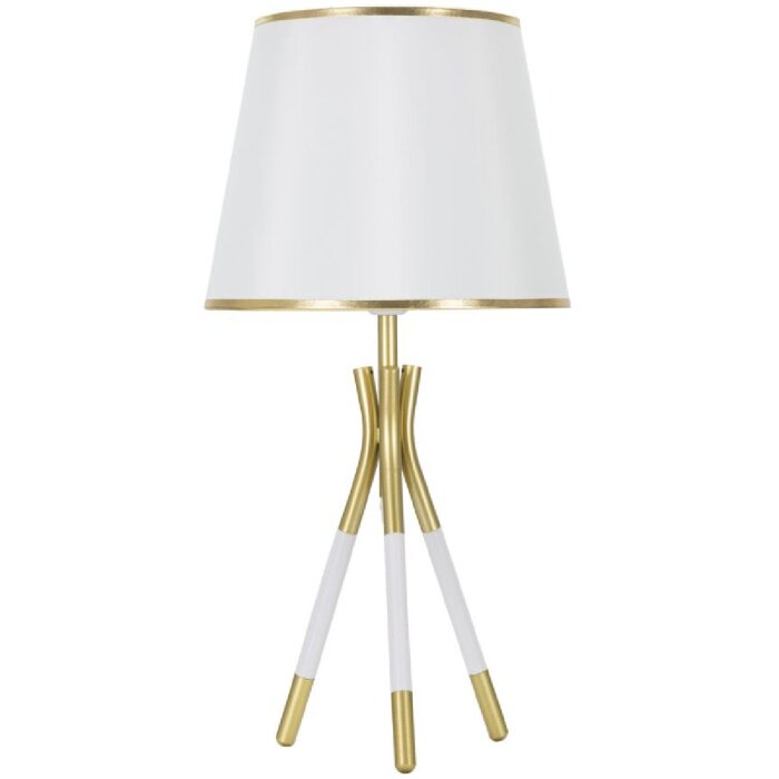 Mauro Ferretti lámpara de mesa Triply E27 Ø 28x57 cm oro blanco