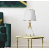 Mauro Ferretti lámpara de mesa Triply E27 Ø 28x57 cm oro blanco