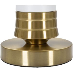 Mauro Ferretti lámpara de mesa Whity E27 Ø 31x52 cm oro blanco
