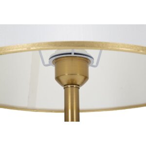 Mauro Ferretti lámpara de mesa Whity E27 Ø 31x52 cm oro blanco