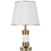 Mauro Ferretti lámpara de mesa Whity E27 Ø 31x52 cm oro blanco