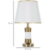 Mauro Ferretti lámpara de mesa Whity E27 Ø 31x52 cm oro blanco